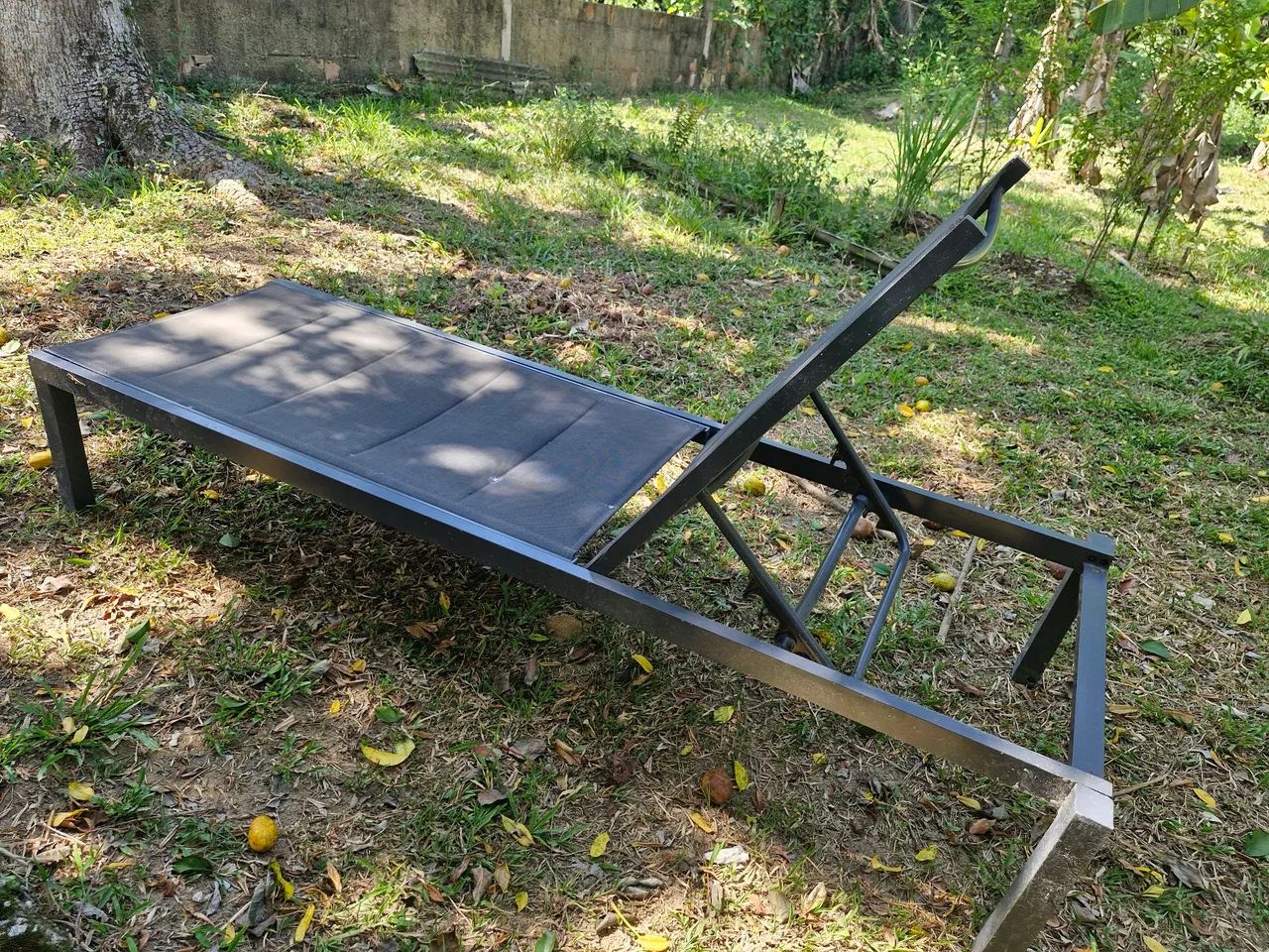 Espreguiçadeira de alumínio da Leroy Merlin  - Foto 2