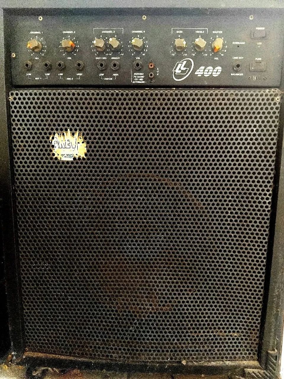 Caixa amplificadora multi canais LL 400