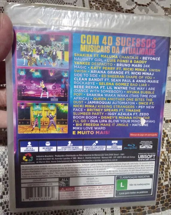 Jogo para PS3 mídia fisica Just Dance 2018 lacrado  - Foto 2