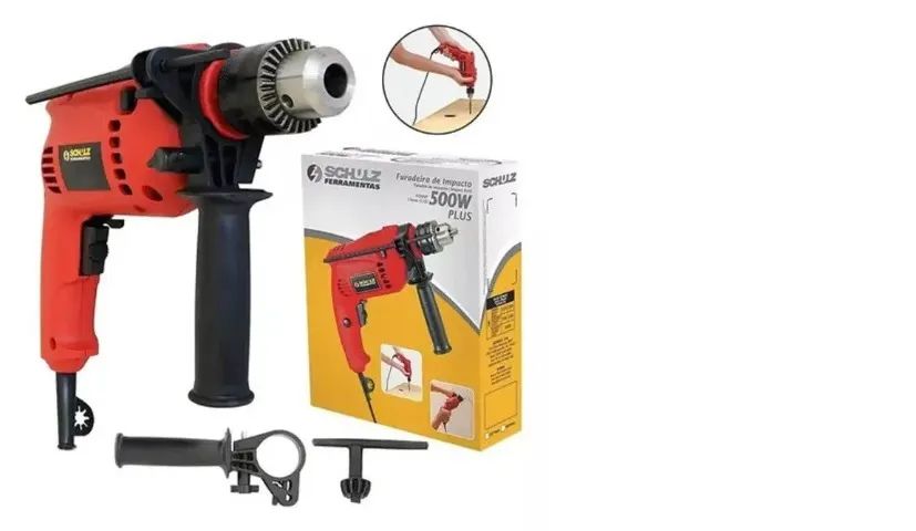 Furadeira e Parafusadeira de Impacto Schulz 500W - Foto 3