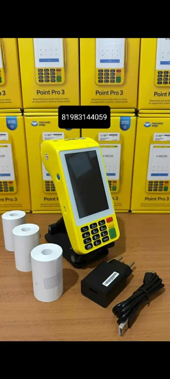 Máquina de Cartão Point Pro 3 - Mercado Pago