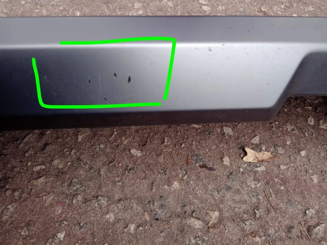 Moldura frontal inferior parachoque Citroen Basault - Peças para