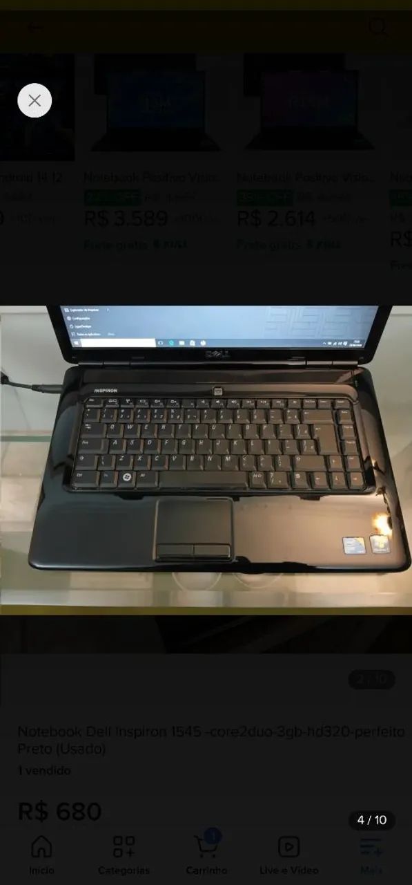 Notebook usado( perfeito estado) - Foto 5