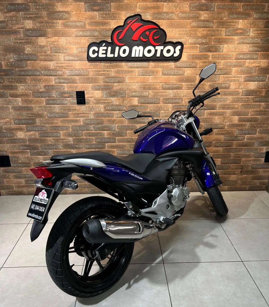 CB 300 R AZUL 2011/2011 - Foto 3