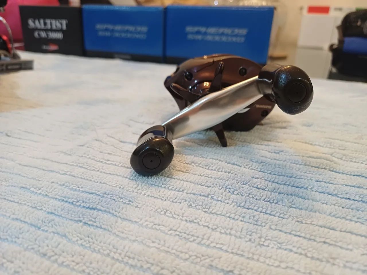 Carretilha shimano Scorpion 1001 svs - Foto 6