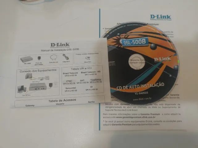 Roteador D-link Adsl2+ Ethernet Dsl-500b - Foto 4