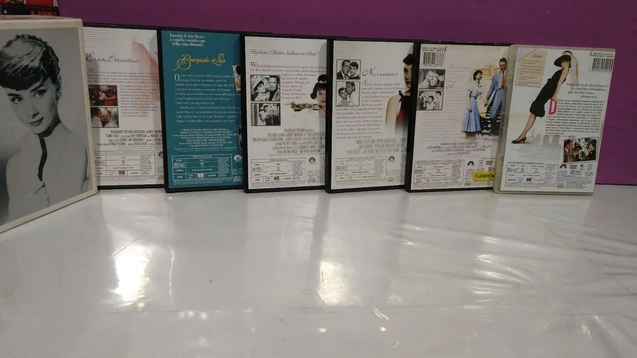 Dvds coleção Audrey Hepburn originais  - Foto 3