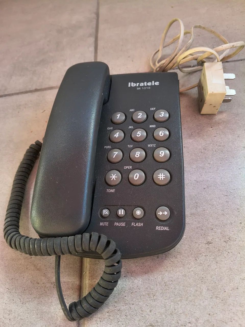 Telefone fixo Ibratele BR 1018