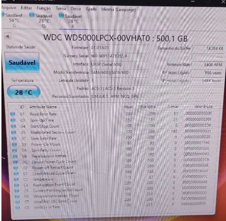 HD interno Western Digital WD5000LPCX 500GB azul - Foto 2