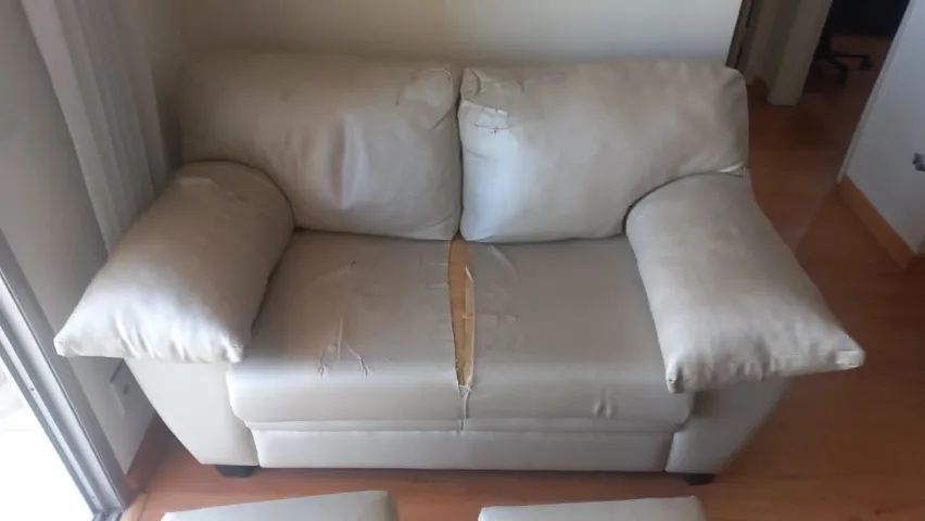 SOFÁ DE 2 LUGARES - NO ESTADO - Foto 2