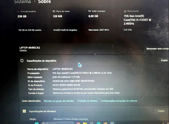 Notebook Samsung Intel Core i5 - Excelente estado! - Foto 3
