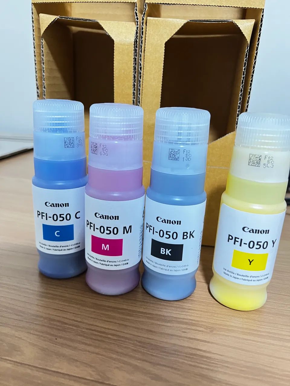 Tinta Canon PFI-050i todas as cores. Kit original. CANON TC-21 - Foto 2