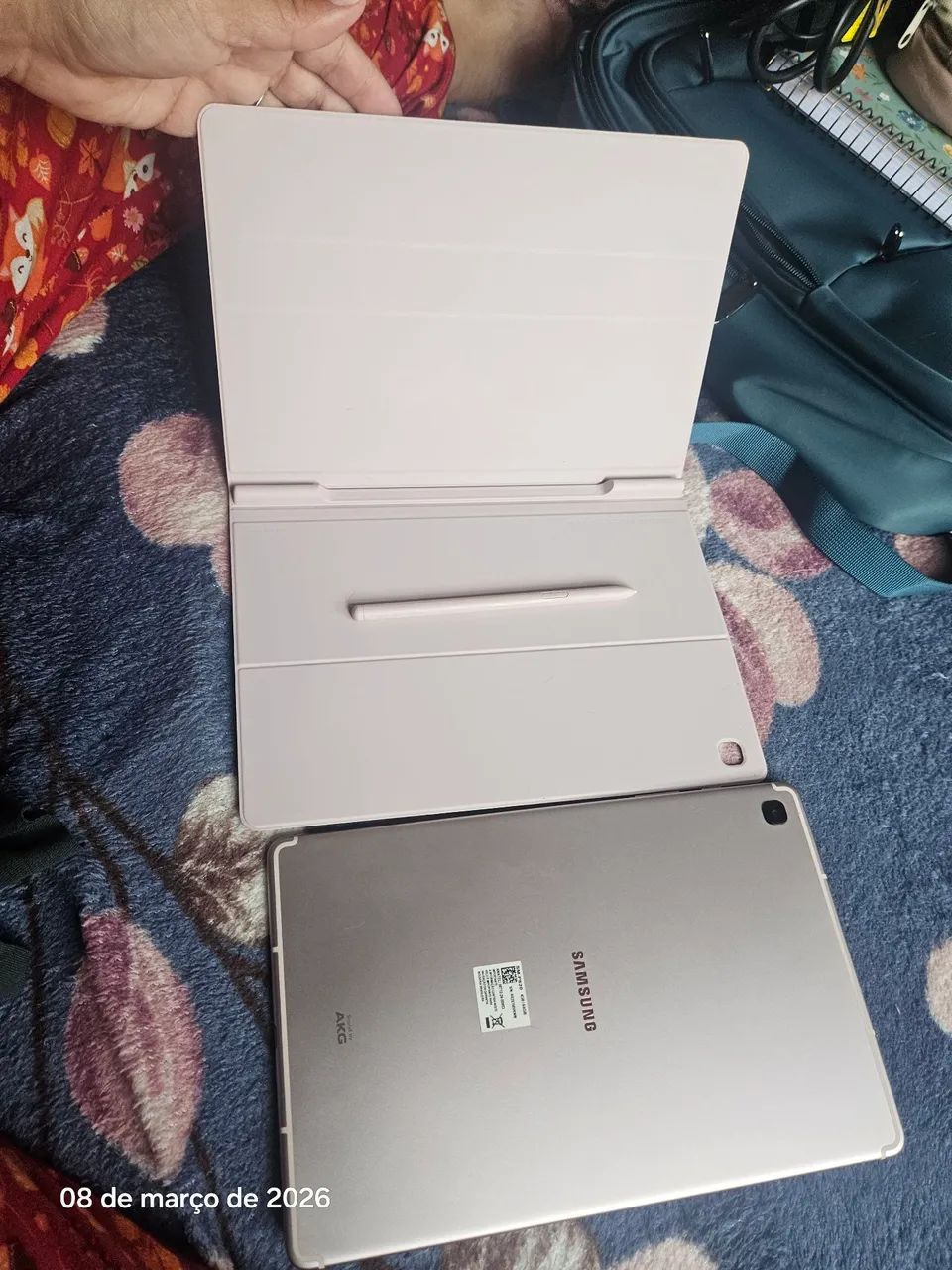 Tablet s6 lite rosa -pouco usado- - Foto 6
