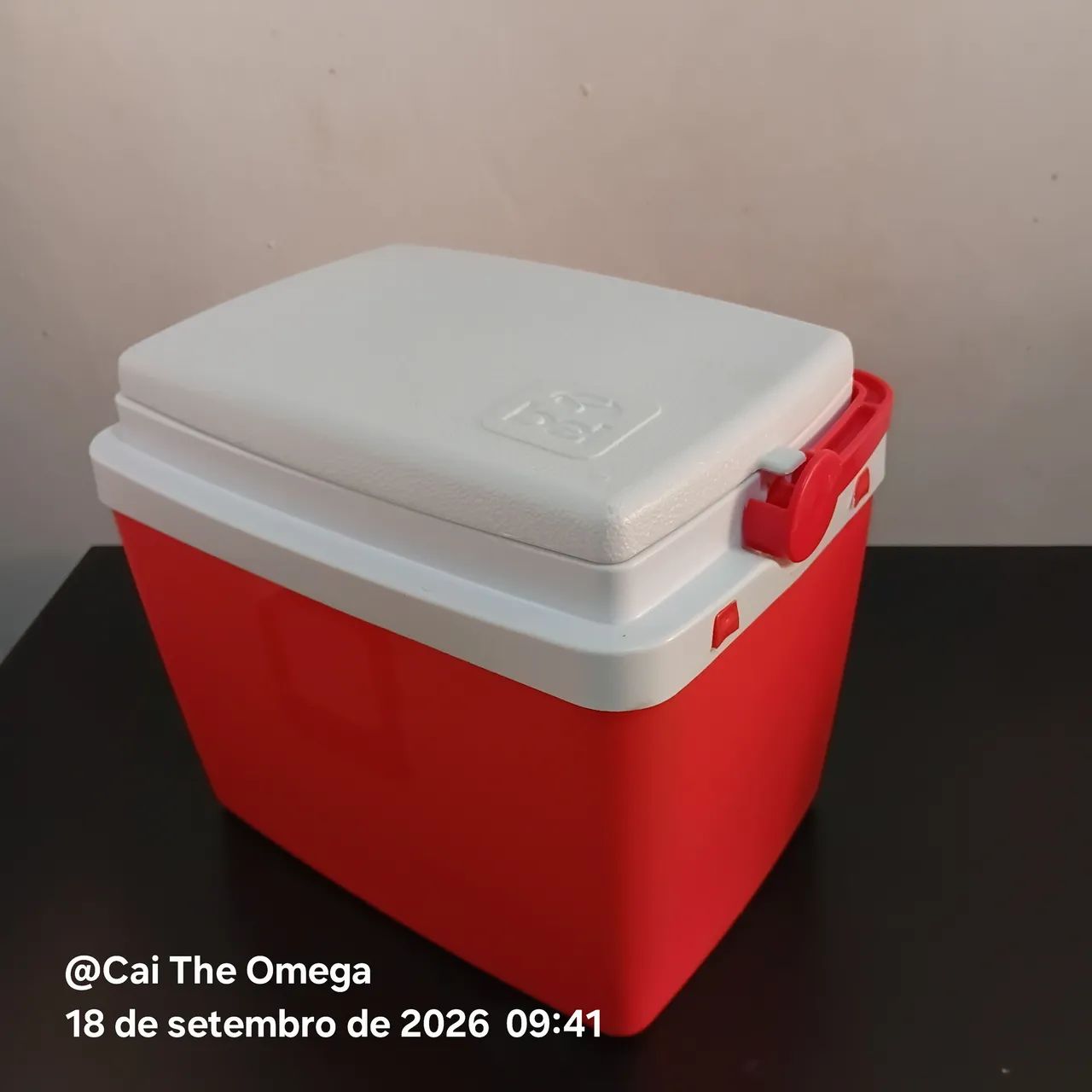 Cooler compacto Bel Vermelho