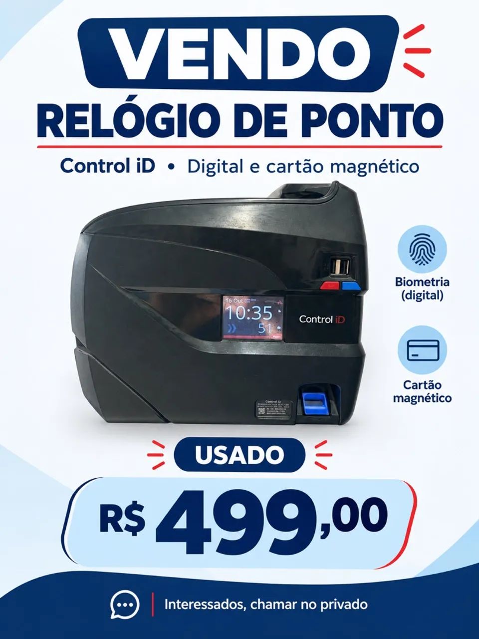 Relógio Ponto - Id Control