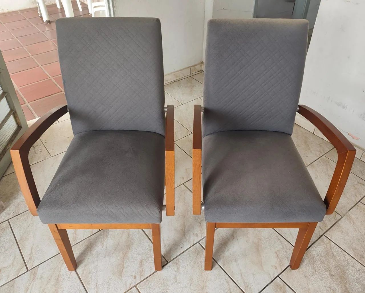 Cadeiras Suede. - Foto 2