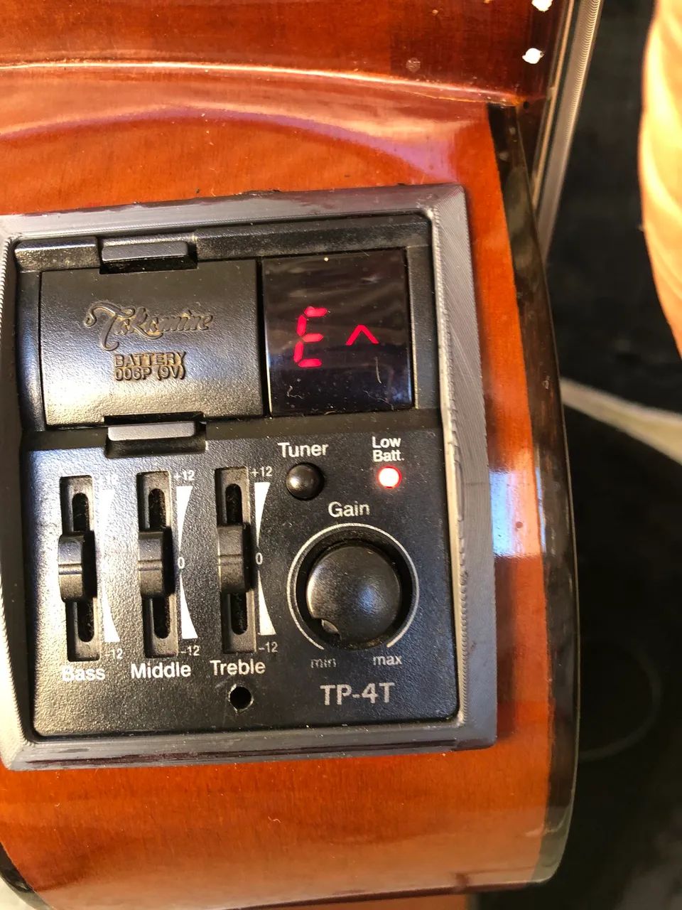 Violão Takamine elétrico com case  - Foto 3