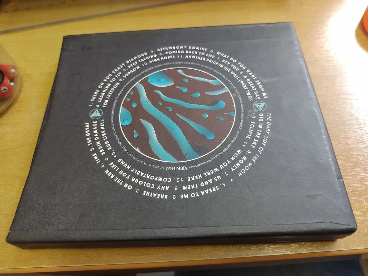 Cd do Pink Floyd, álbum Pulse, com Led acendendo, ótimo estado. - Foto 5