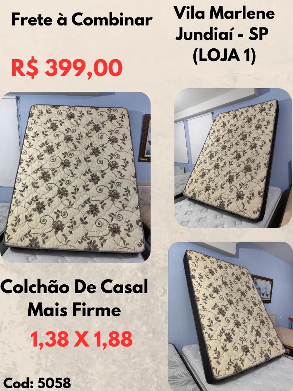 Colchão De Casal Umaflex 