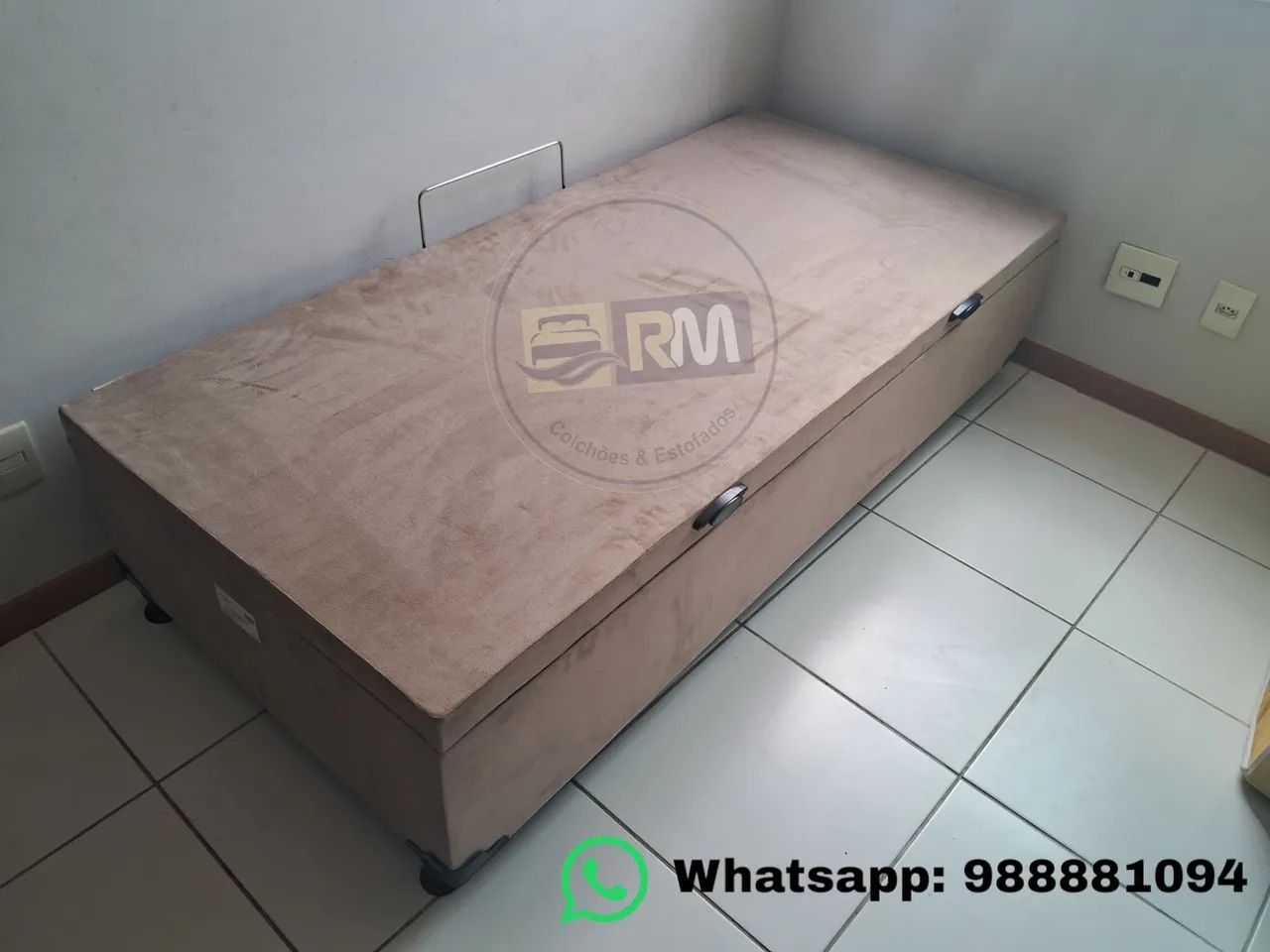 Base Baú solteiro (Entrega Grátis) - Foto 3