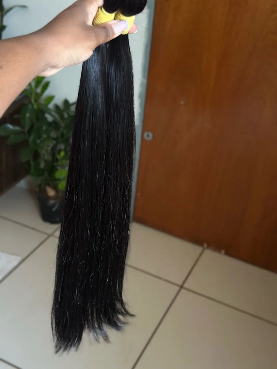 Cabelo humano 65 cm  - Foto 2