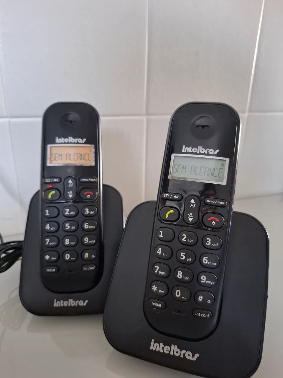 Telefone sem Fio Intelbras com 2 Aparelhos + Bases - Foto 2