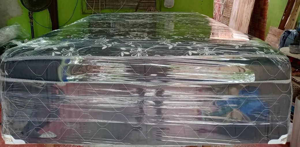 Cama de casal de mola ensacada com espuma  - Foto 3