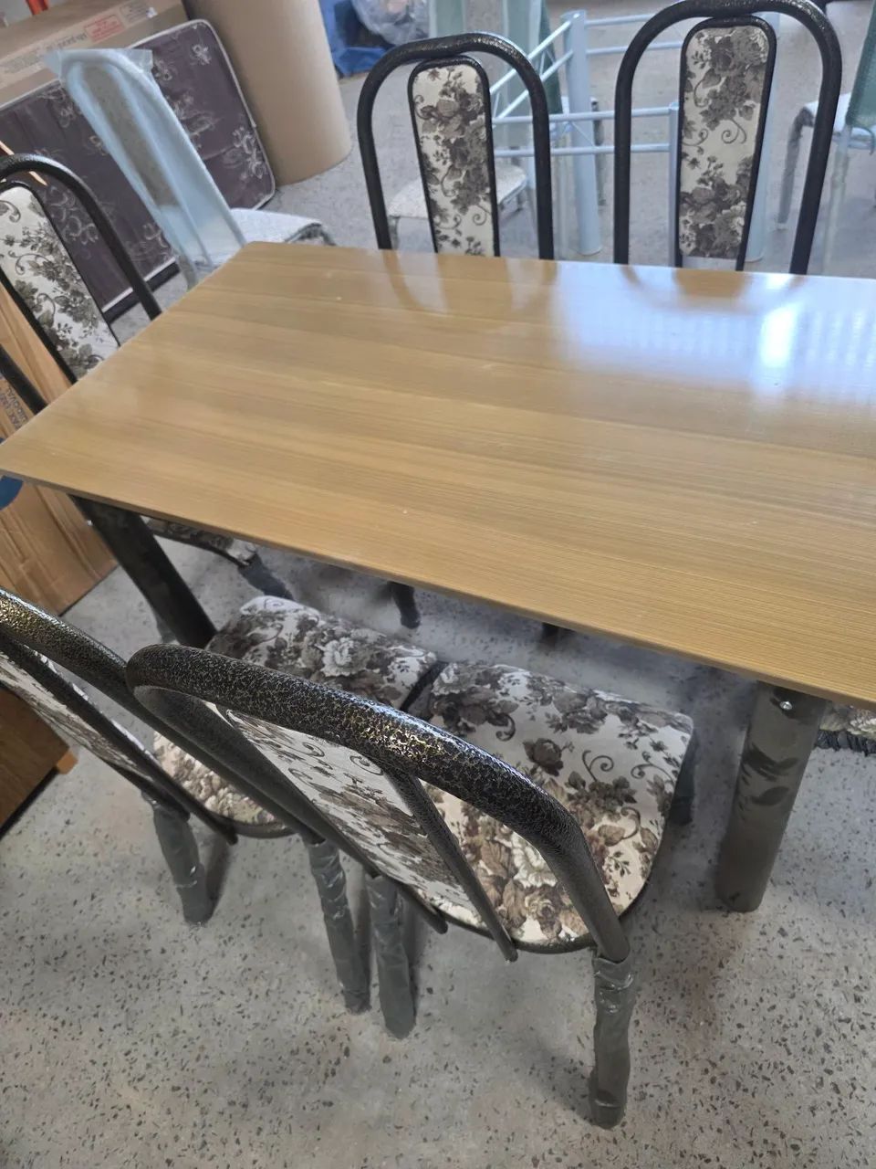 Mesa de aço, tampo granito - Foto 3