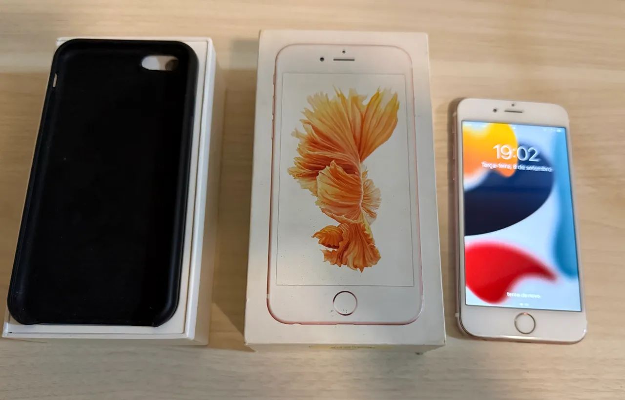 iPhone 6s 128gb rose sem detalhes