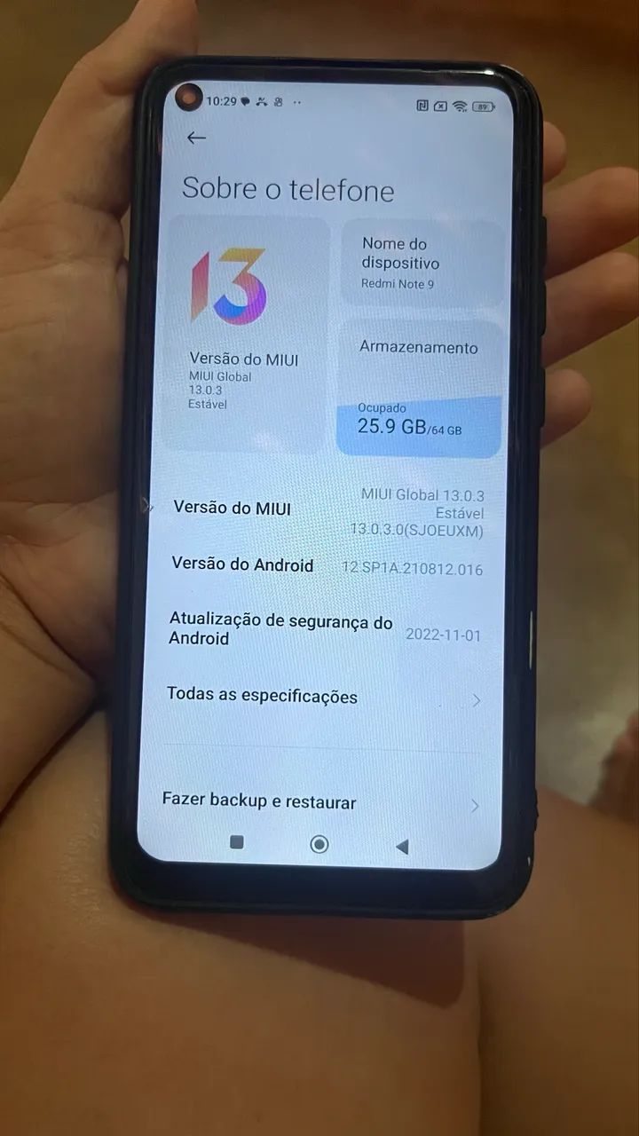 REDMI NOTE 9 - Foto 2