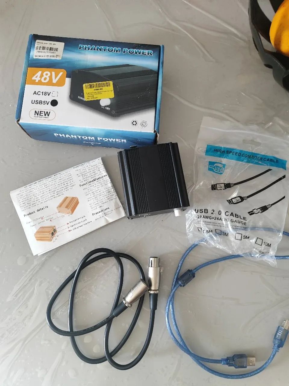 Phantom Power 48v(USB5V)