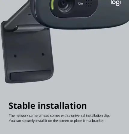 Webcam Logitech  C270i HD 100% Original, Webcam 720P com Microfone Embutido, USB2.0 pa - Foto 3
