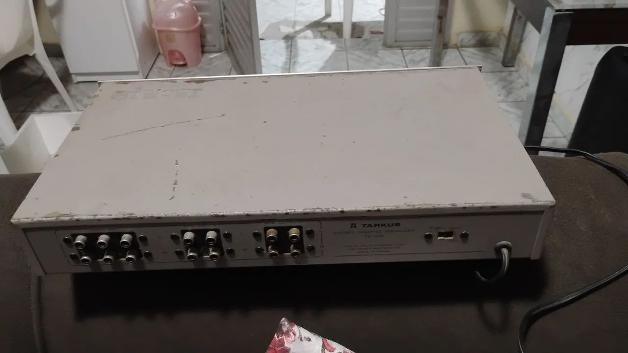 Equalizador tarkus  te 210 todo ok funcionando tudo - Foto 5