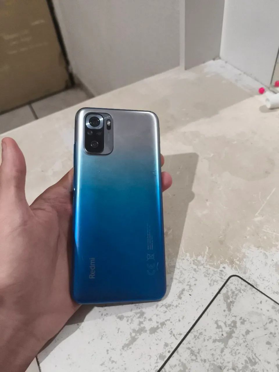 Redmi note 10s em perfeito estado (sem capinha e carregador. Cabo USB-C) - Foto 2