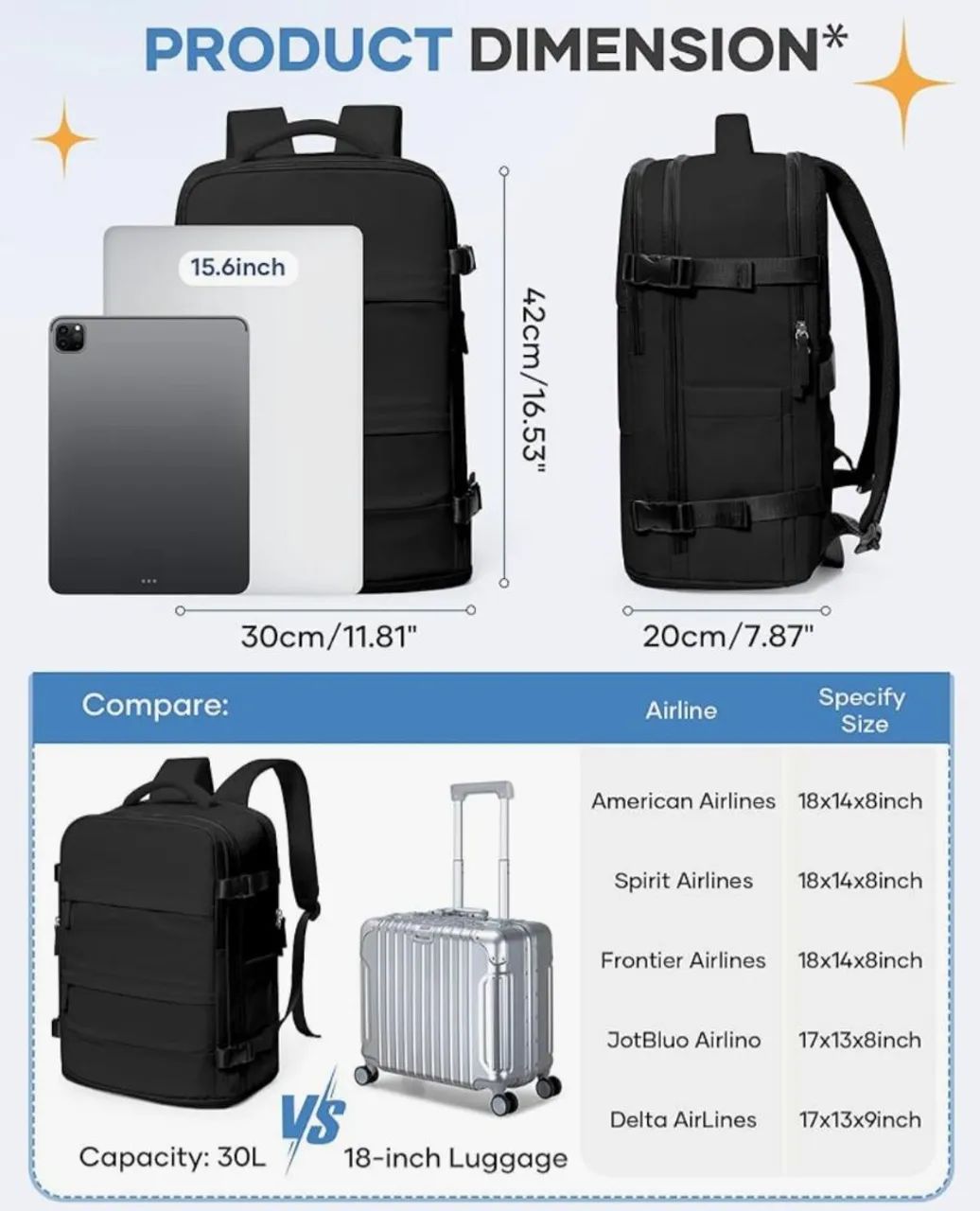 Mochila para viagem  - Foto 2