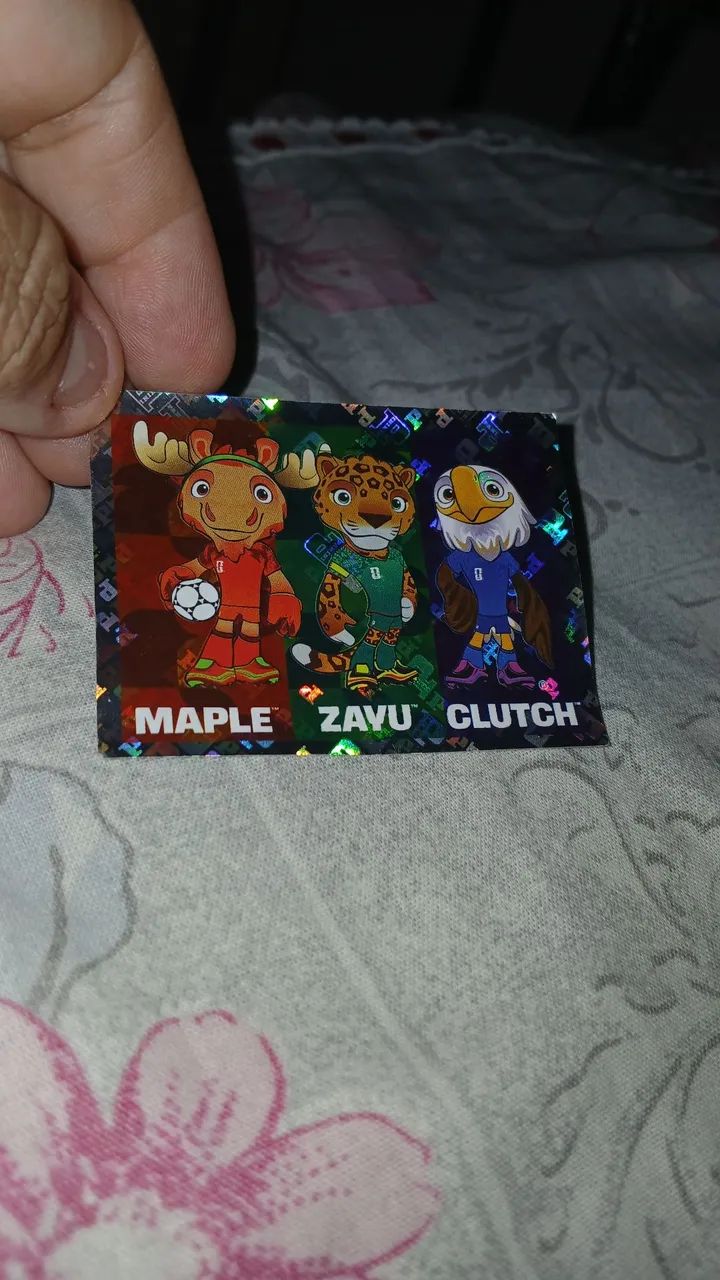 Figurinha do Mascote 2026