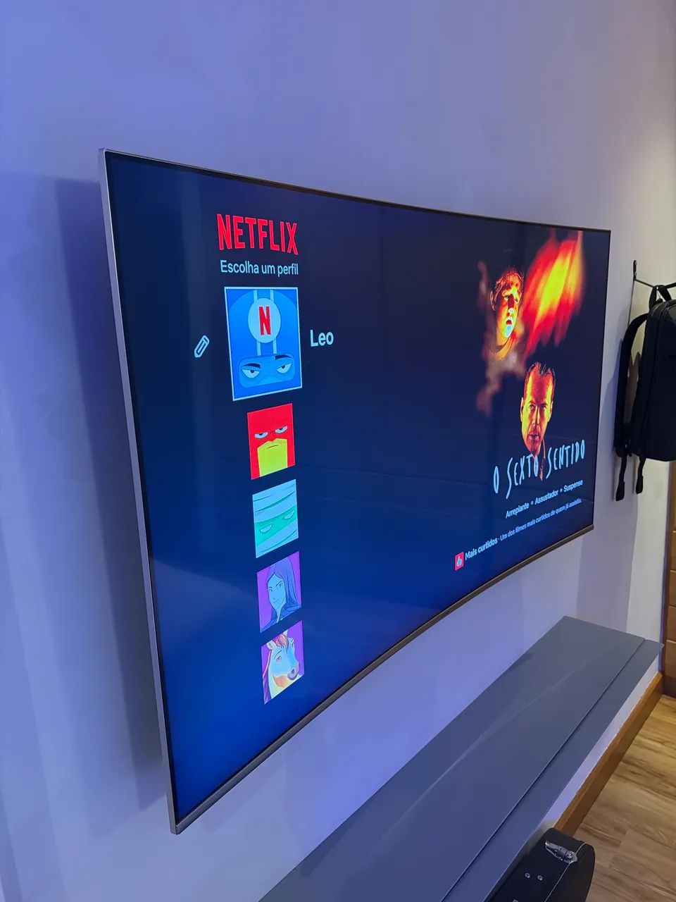 Tv Samsung 55 Curve UHD MU7500 - Foto 2
