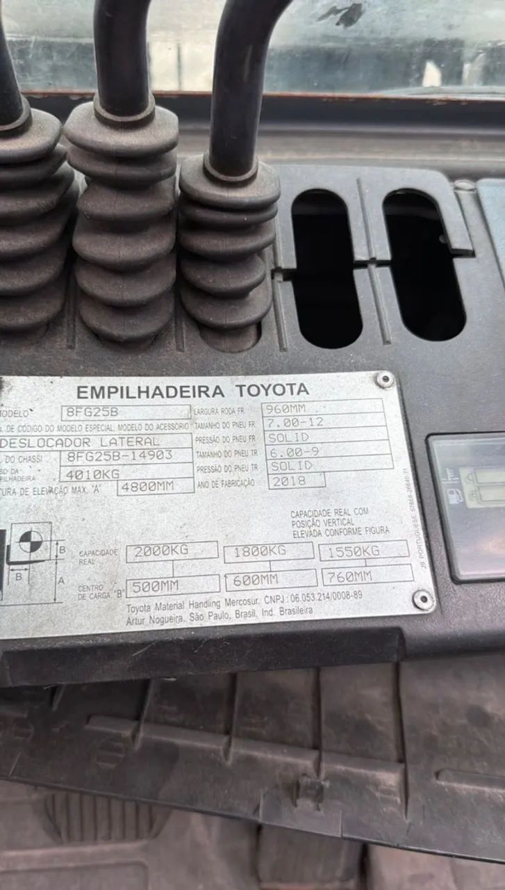 Empilhadeira 2.500 kg - Foto 2