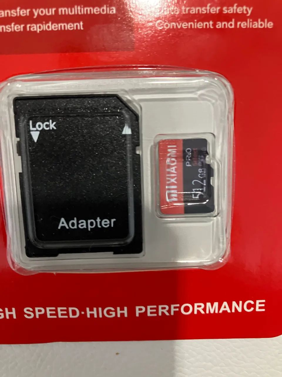 Cartão Memória Mi Xiaomi com adaptador SD  1 de 2tb 1 de 512gb e 1 SanDisk 64 gb  - Foto 3