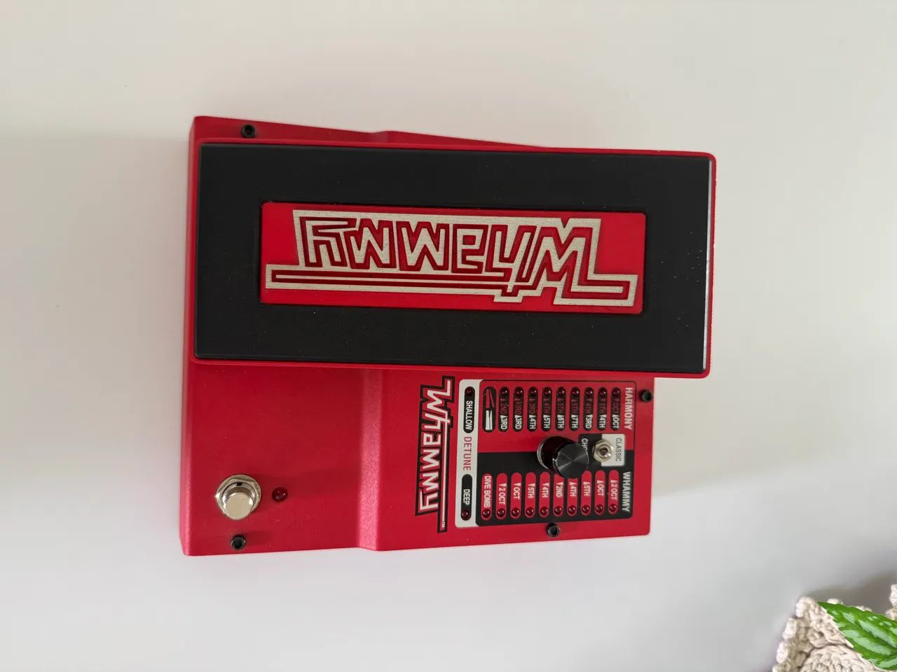 Pedal whammy v zero