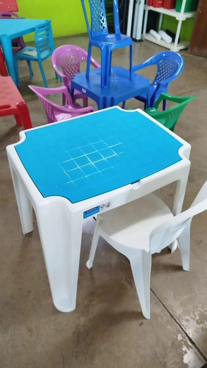 Mesa e Cadeira Infantil Tramontina - Foto 5