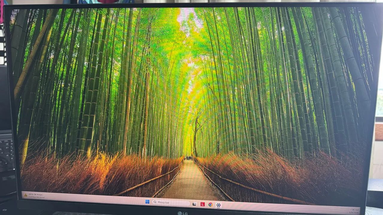 Monitor LG 27 fullHD tela IPS - Foto 3