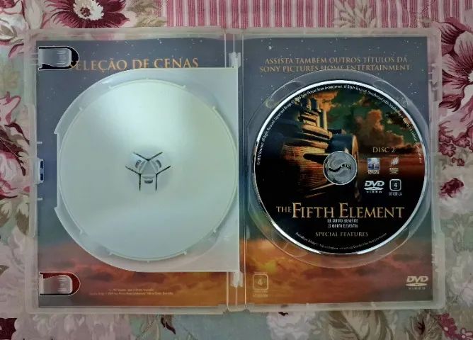 DVD Duplo O Quinto Elemento (Edição Rara) - Foto 2