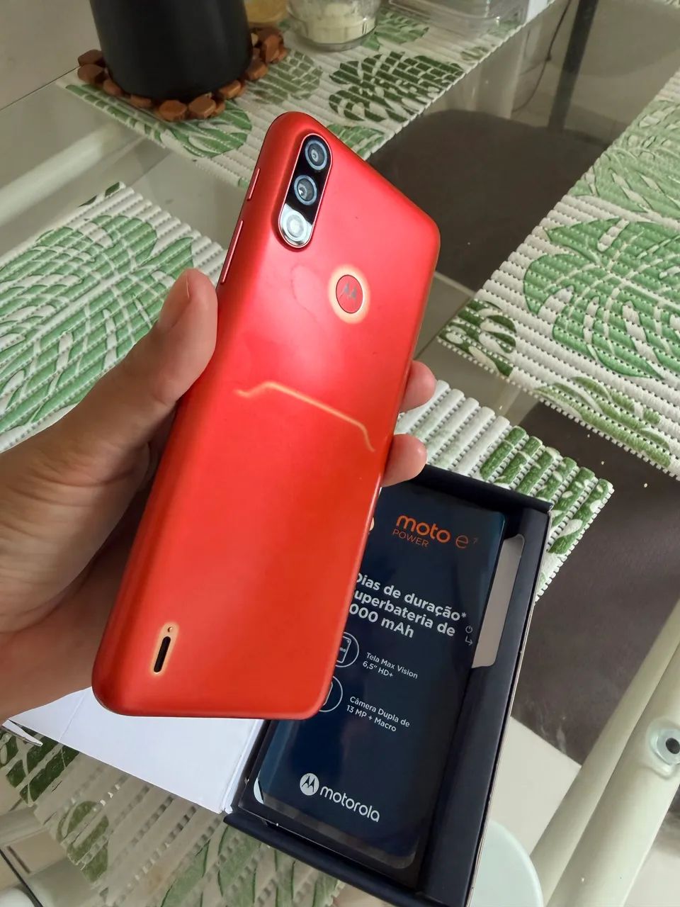 Vendo celular quebra galho motoe7
