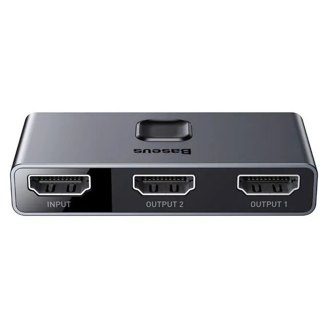 Baseus 3 HDMI Adaptador Splitter Switch Porta 4K - Foto 2