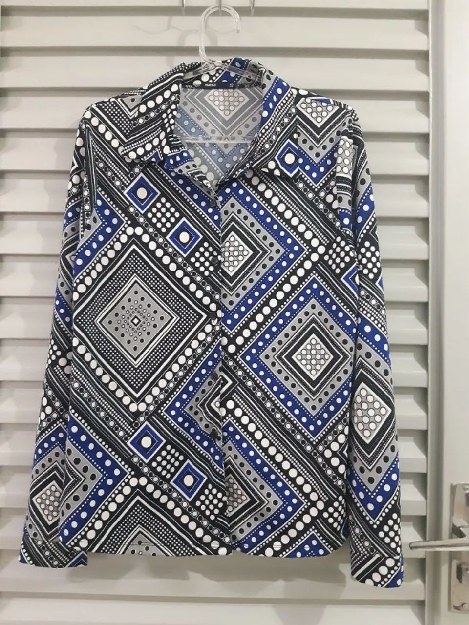 camisa poliéster e elastano  Marisa n.40 - Foto 2