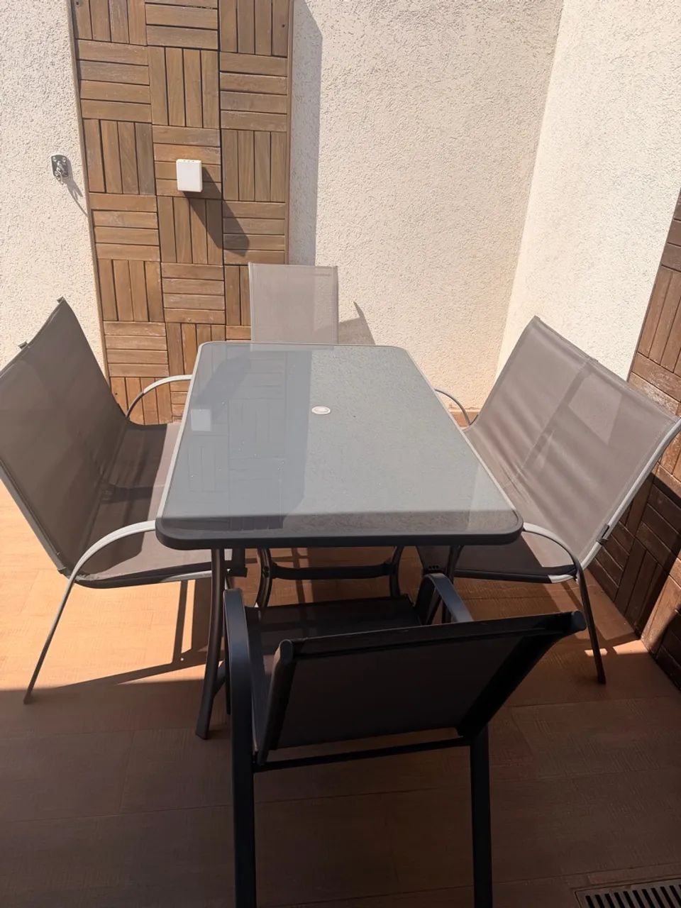 Conjunto Mesa Área Externa - Leroy Merlin - Foto 5