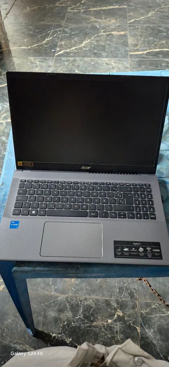 Notebook ACER, Intel core aspire i5 