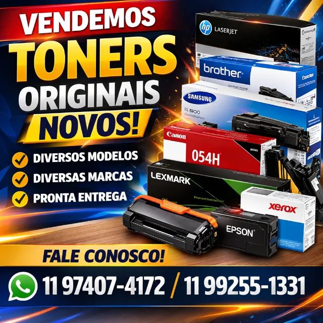 VENDEMOS SUPRIMENTOS ORIGINAIS NOVOS 