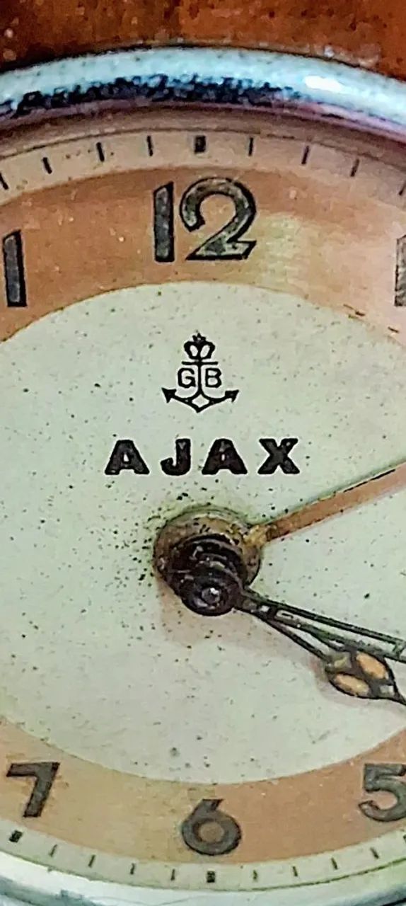 Relógio antigo de mesa Gustav Becker Ajax - Foto 5